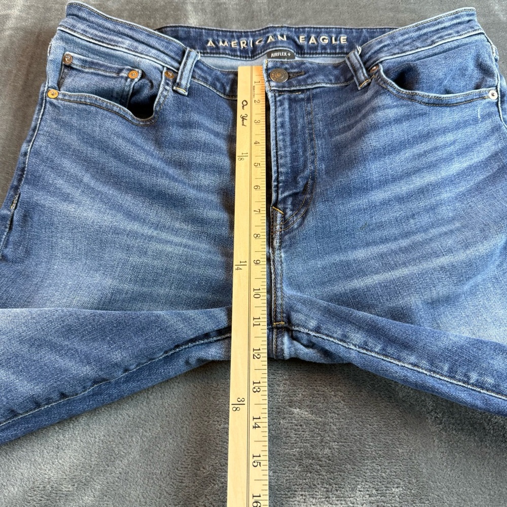 American Eagle Men's Jeans Original‎ Bootcut Airflex+ Size 36X30 - Picture 7 of 10